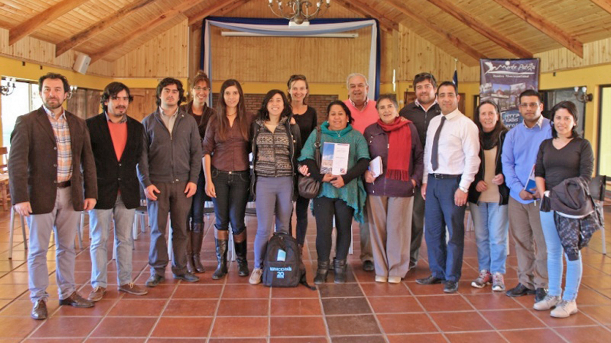 Participantes al taller en Monte Patria