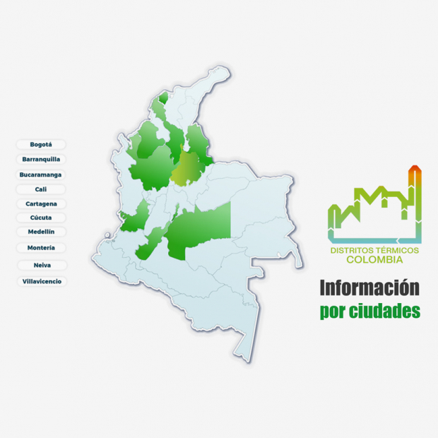 Distritos energéticos en ciudades colombianas fase II